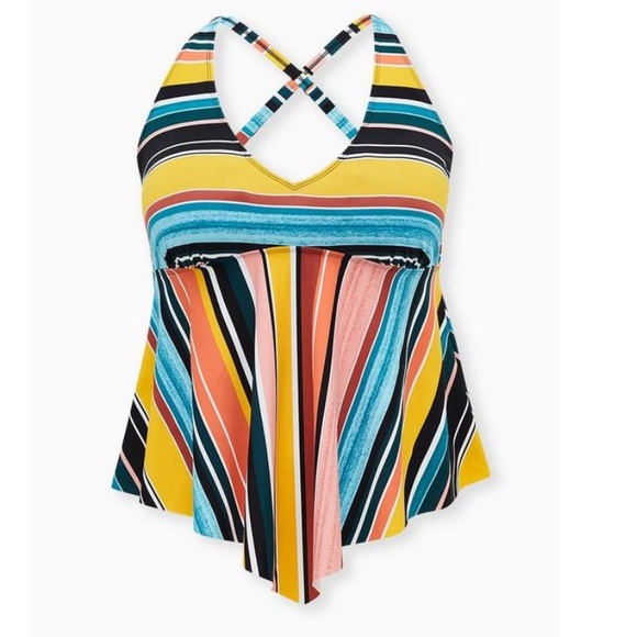 torrid Other - Torrid Wireless V-Neck Tankini